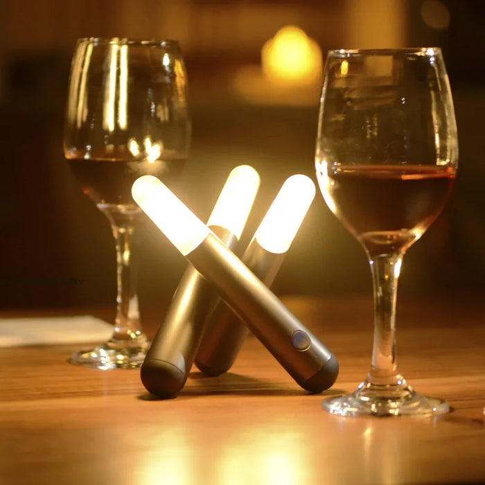 AmbianceMatch | Draagbare LED Sfeerlamp | Touch Dimbaar | Modern Grijs Design