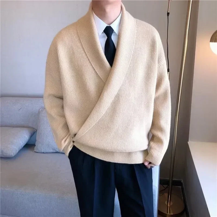 Elliot gebreide trui met casual elegantie en warmte