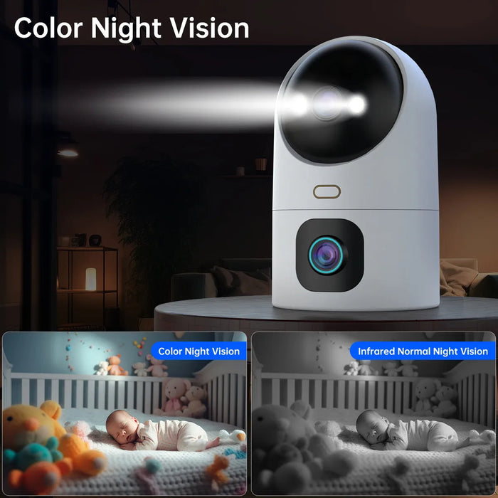 SecurePro WiFi Camera | 3MP Resolutie | Kleuren Nachtzicht | Tweeweg Audio