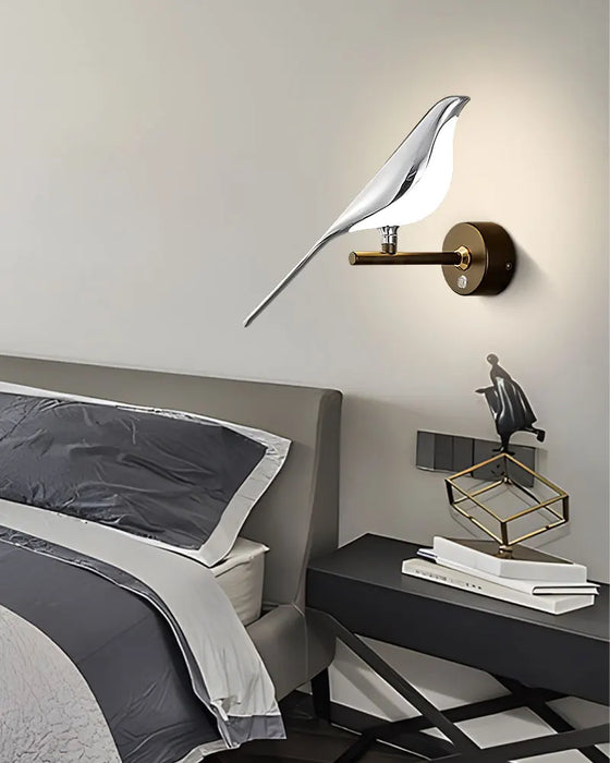 GleamLine - Chique design chrome LED wandlamp zilver goud