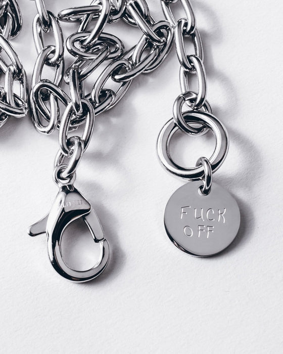 Sophie - Stoere 'F-off' ketting voor dames met een uniek ontwerp Finn Brands