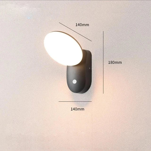 LumiGuard Tuin Gevel Verlichting PIR Bewegingssensor LED 12W