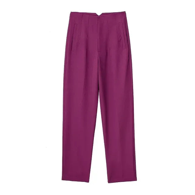 Tessa | Klassieke Kantoor Broek | Vrouwen Formele Broek