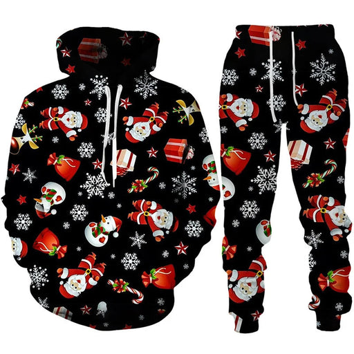 Vardi Dante™ Jolly Delight Set | Kerst vibes loungeset voor heren Finn Brands