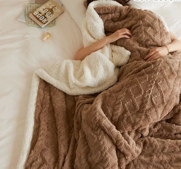 LUXURY | Winterproof Beddensprei van Fleece | Warme Deken voor de Winter
