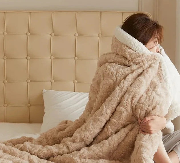 LUXURY | Winterproof Beddensprei van Fleece | Warme Deken voor de Winter