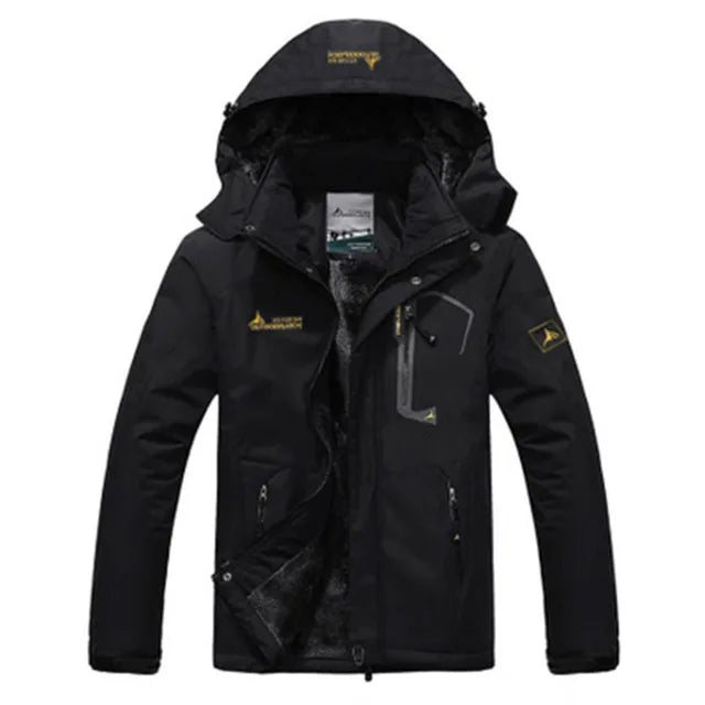MILTON | Windjack Plus Dikke Warme Winddichte Bontjassen Heren | Militaire Hooded Winterjassen