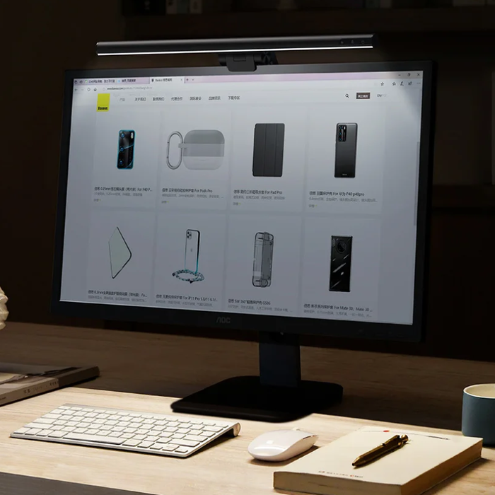 Slimme verlichting - Draadloze monitor lichtbalk voor optimale werkruimte verlichting