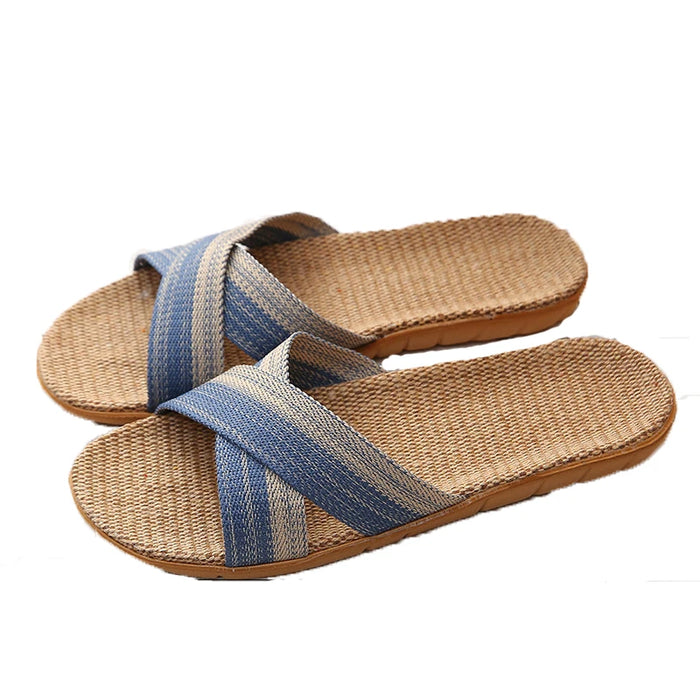 Merle Casual Linnen Slippers Heren Zomer Slippers Sandalen Heren