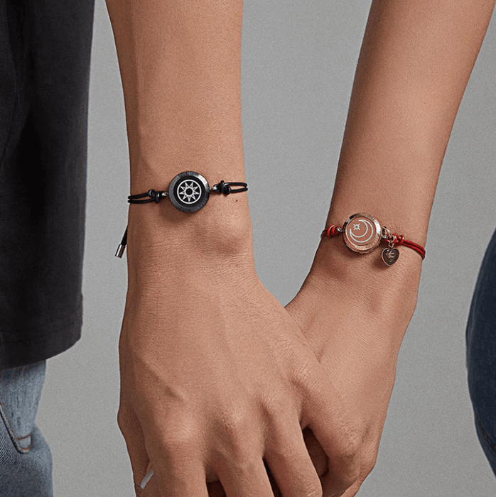 Zon & Maan Liefdesarmbanden | Smart Paar Armbanden Finn Brands