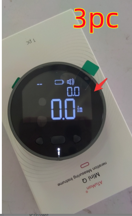 MeasuraTeck | Elektronische Meetliniaal | Hoge Precisie LCD-display | Draagbaar en Lichtgewicht