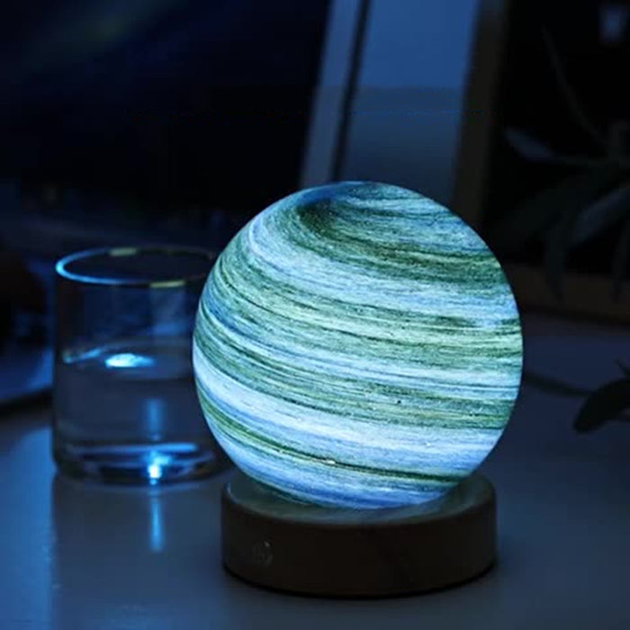PlanetLight | Lantaarn Zonsondergang Tafellamp | Sfeerregenboog Kleine Nacht Lamp