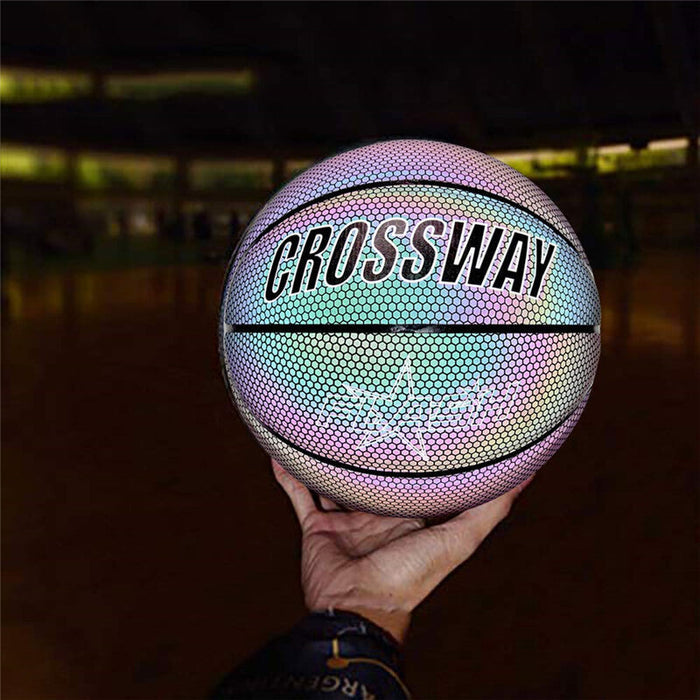 HoloBall - Reflecterende Basketbal reflecterend basketbal voor onzichtbare stijl