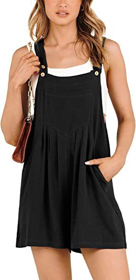 MUST | Zomerse Dames Tuinbroek | Trendy Korte Overall