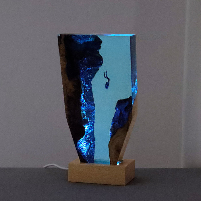 Diepzee Duiklamp | Tafeldecoratie | Realistische Grotervaring | Uniek Ontwerp