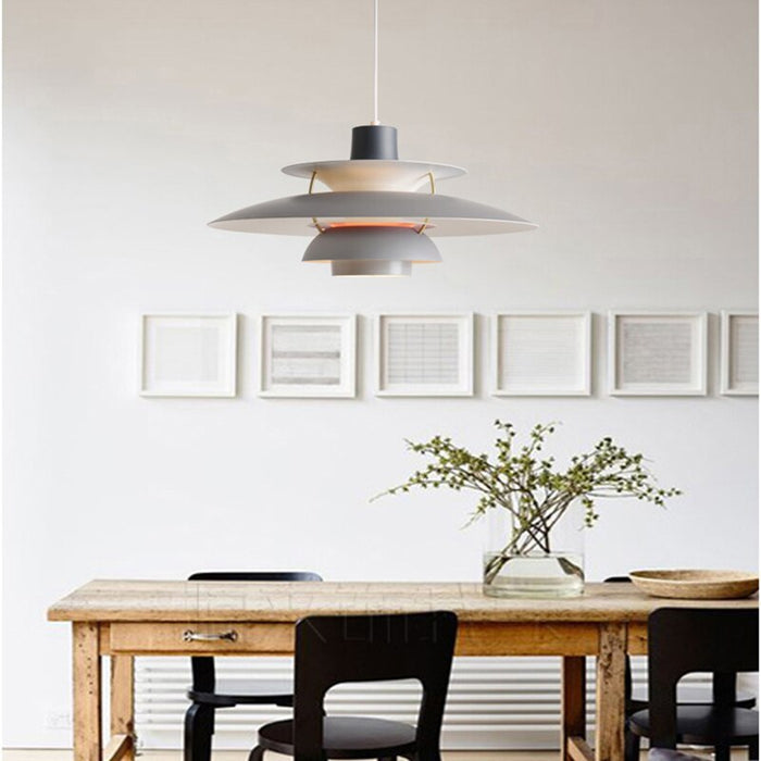 LUXLITE | LED Hanglamp in Kleurrijk Metaal | Modern Design voor Woon-, Slaap- en Eetkamer