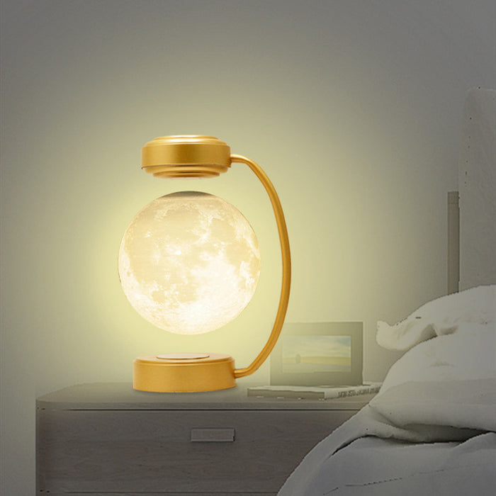 LEVITAAL | Zwevende 3D LED Maanlamp | Draadloos | Unieke Decoratie