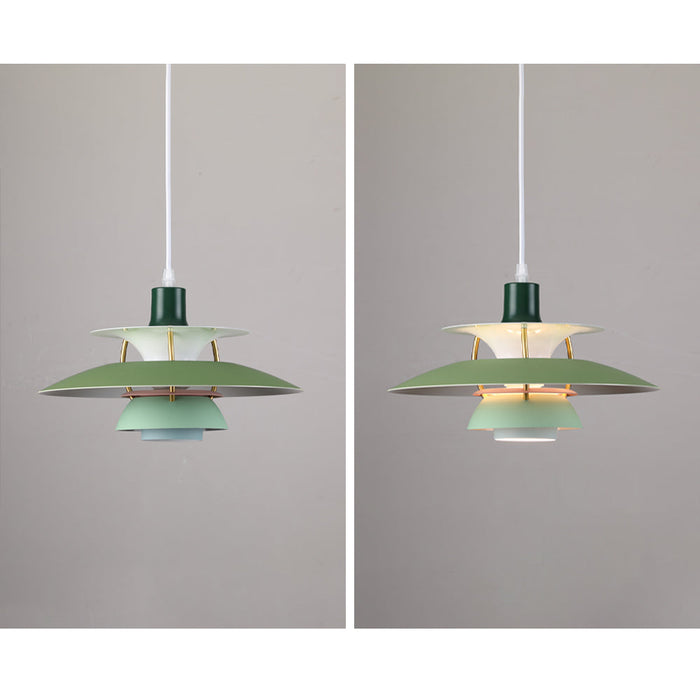 LUXLITE | LED Hanglamp in Kleurrijk Metaal | Modern Design voor Woon-, Slaap- en Eetkamer
