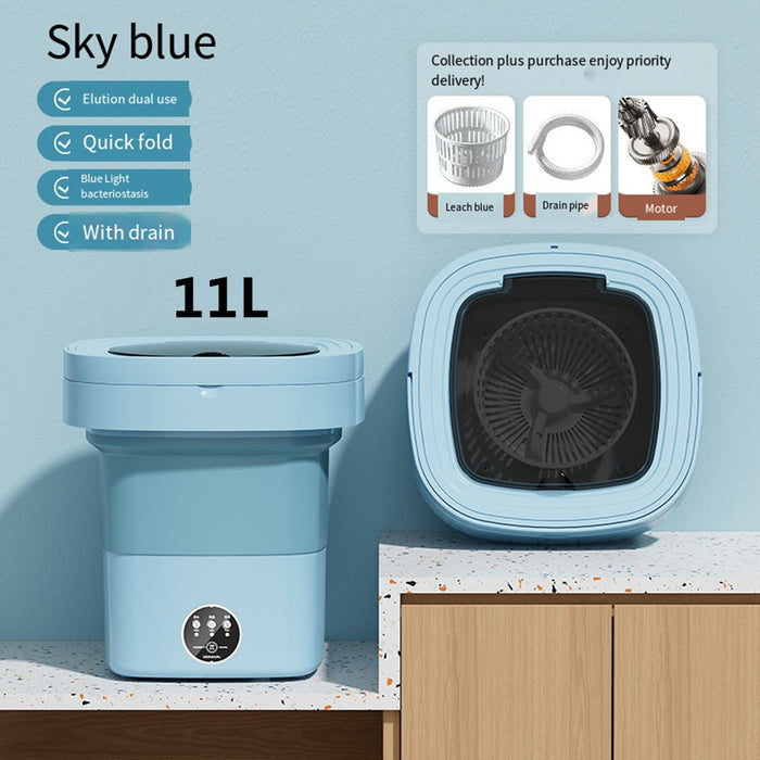 LaundryPro | Draagbare Wasmachine | Ruime Capaciteit | Snel en Efficiënt Wassen