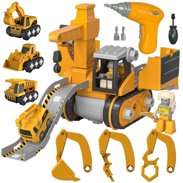 Max - Avontuurlijke speelgraafmachine met verwisselbare accessoires Finn Brands