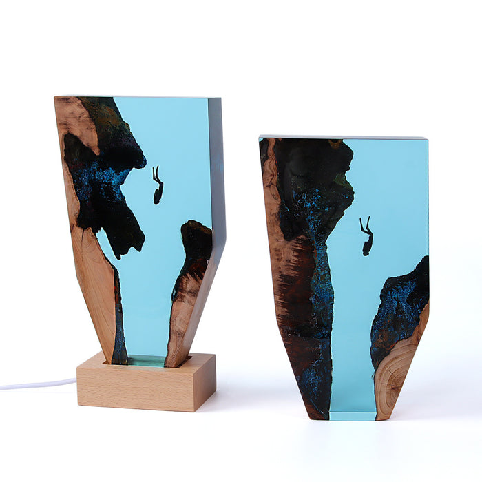 Diepzee Duiklamp | Tafeldecoratie | Realistische Grotervaring | Uniek Ontwerp