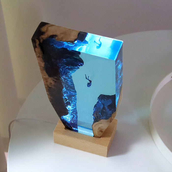 Diepzee Duiklamp | Tafeldecoratie | Realistische Grotervaring | Uniek Ontwerp