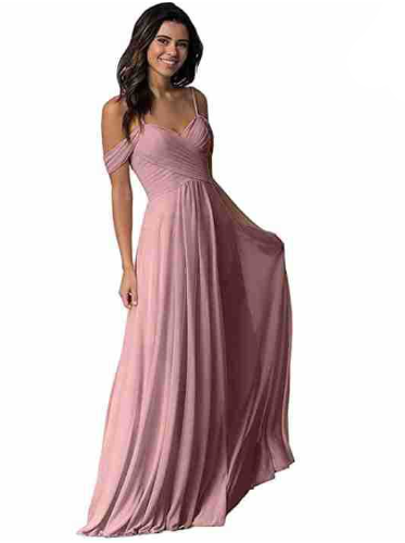 Nele | Elegante Off Shoulder Jurk | Bruidsmeisjes Jurk | Elegante Avondjurk | Maxi Dress