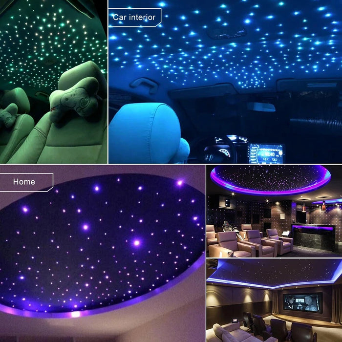 StarLume | 16W Twinkle RGBW Fiber Optic Light Set met Bluetooth-APP