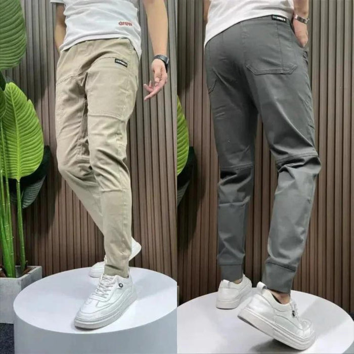 FlexiChic | Stretchy Cargo Broek | Ultiem Comfort | Stijlvol en veelzijdig | 1+1 GRATIS