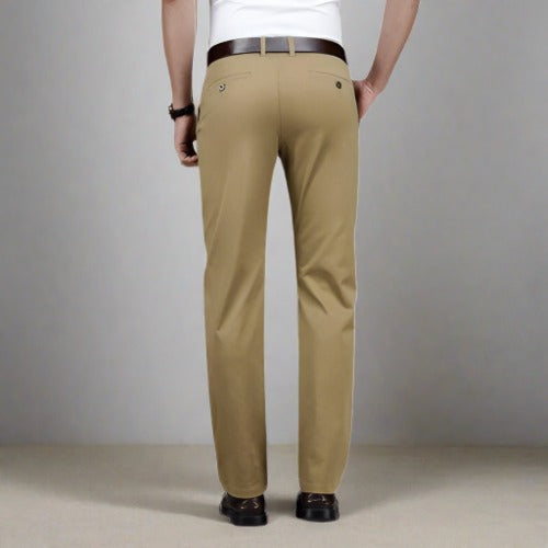 Robin - Klassieke stretchbroek voor heren met een perfecte pasvorm | Chique en verfijnde pantalon