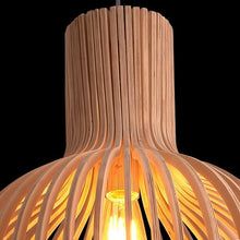 NATURALUXE | Handgemaakte Houten Designlamp | Verfijnde Natuurlijke Elegantie