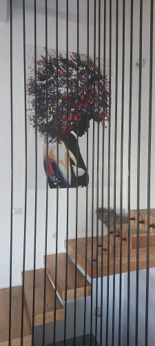 EMPOWERED | Graffiti Art op Canvas - Zwarte Vrouwen in Kunst | Verrijk je Leefruimte met Inspirerende Afrikaanse Kunst