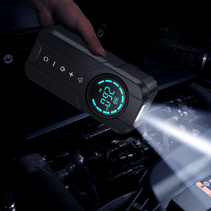 CarKit Expert - Multifunctionele jumpstarter en luchtcompressor voor noodgevallen