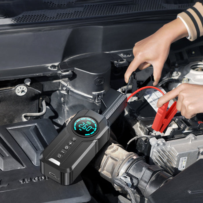 CarKit Expert - Multifunctionele jumpstarter en luchtcompressor voor noodgevallen