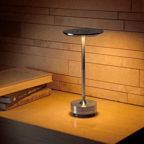 LuminaLux | Draadloze Designlamp | USB Oplaadbaar | Touch-bediening | Tafellamp | Sfeerverlichting