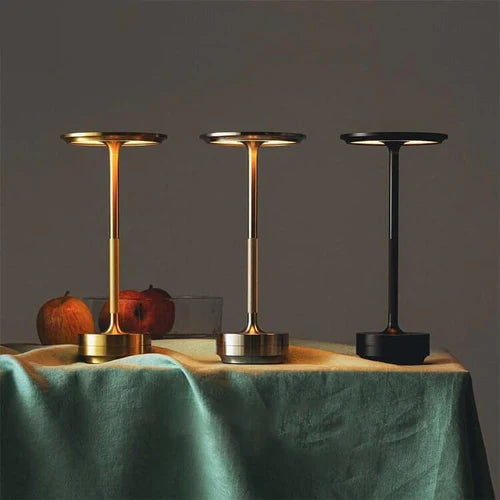 LuminaLux | Draadloze Designlamp | USB Oplaadbaar | Touch-bediening | Tafellamp | Sfeerverlichting