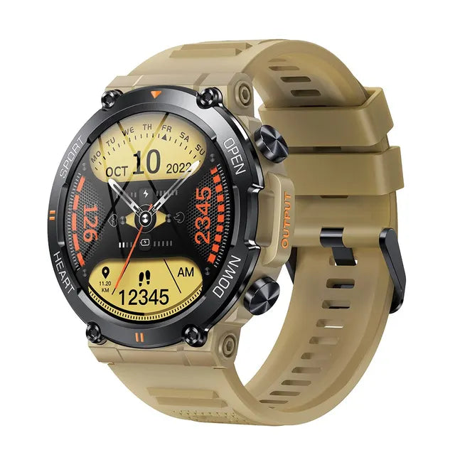 VICTOR | 1.39 Inch HD Bluetooth Smartwatch | Sport Fitness Tracker, Hartslagmonitor