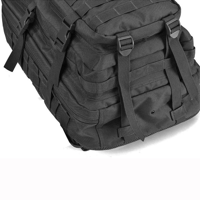JAN | Geavanceerde Buitenshuis Tactische Rugzak Zwart | Militaire rugzak