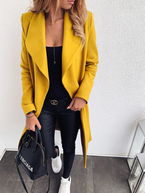 RUBY | Stijlvolle Wolblend Winterjas Dames | Jas voor Vrouwen, Warme Winterjas, Luxe Outerwear