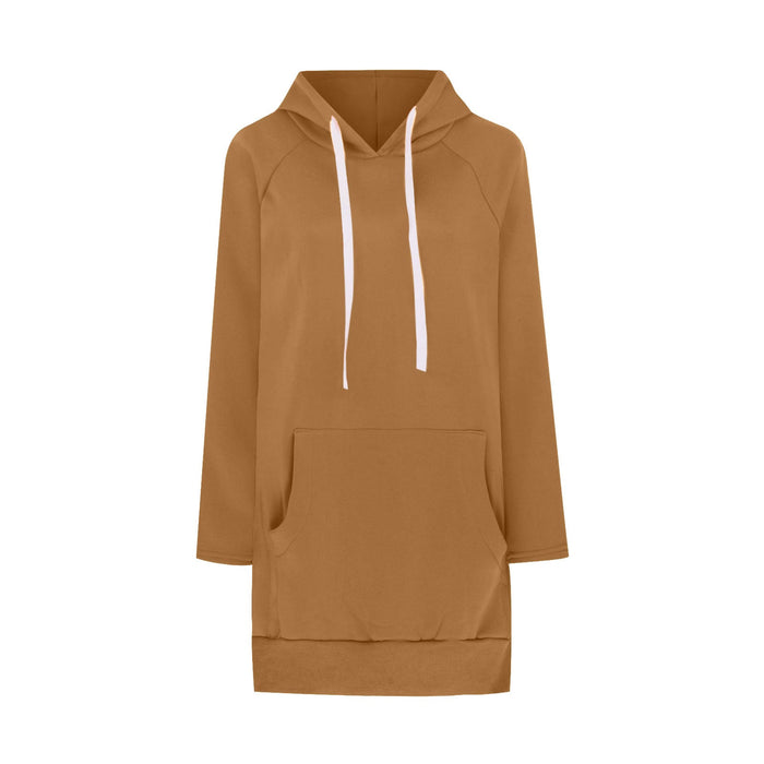 SOFTSTYLE | Ruimvallende Dames Trui met Lange Mouwen | Effen Kleur Trekkoord Top