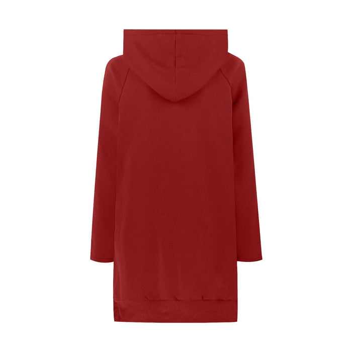 SOFTSTYLE | Ruimvallende Dames Trui met Lange Mouwen | Effen Kleur Trekkoord Top