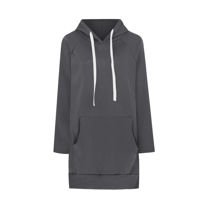 SOFTSTYLE | Ruimvallende Dames Trui met Lange Mouwen | Effen Kleur Trekkoord Top