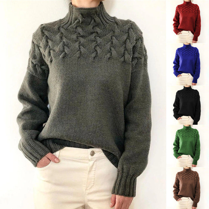 ELEGANTE DAMESMODE | Winterproof Damesjas met Modieuze Kabelgeweven Details | Trendy Katoenen Jas