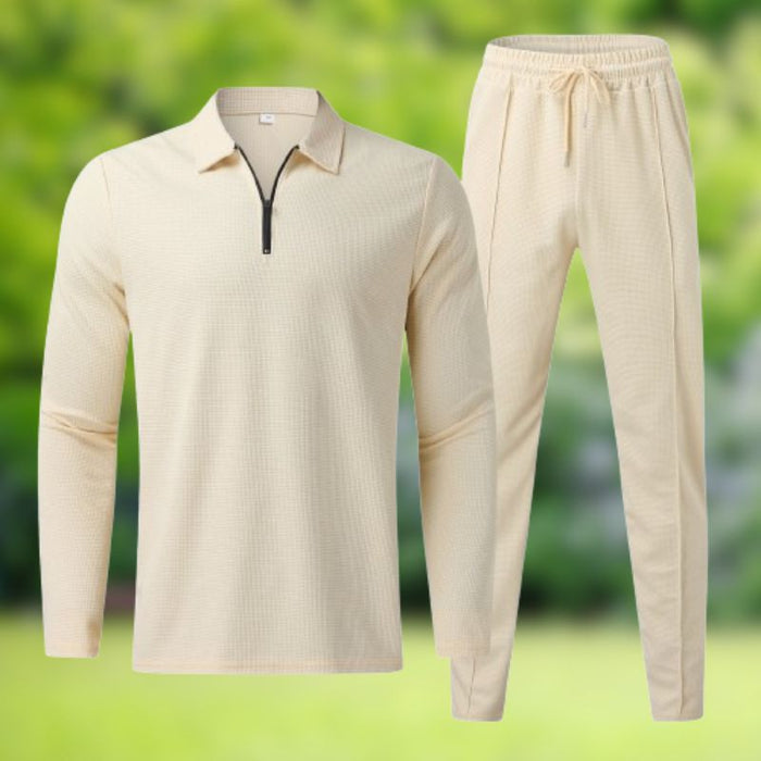 NOLAN  | Gebreide Voorjaarsset | Luxe Gebreide Trui en Comfortabele Broek