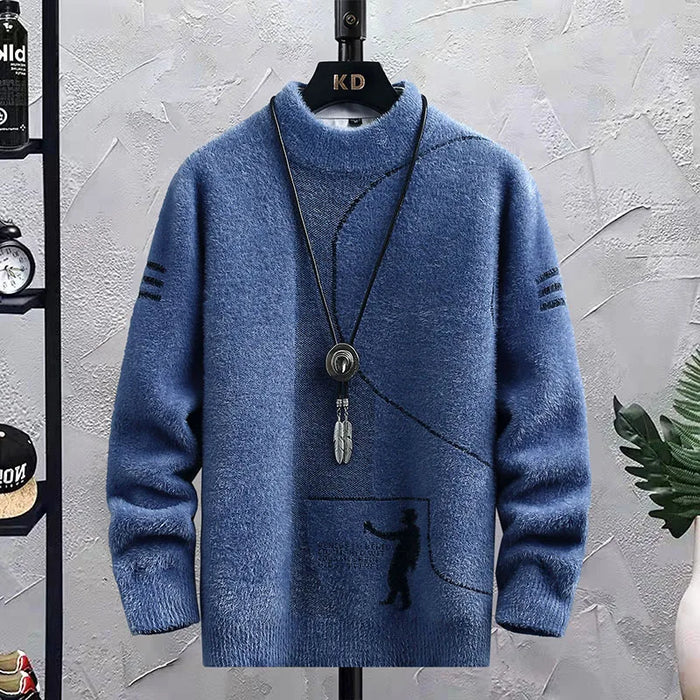 COZYKNIT | Warme Luxe Herentrui | Hoogwaardig Gebreid Wol | Comfort en Stijl in één