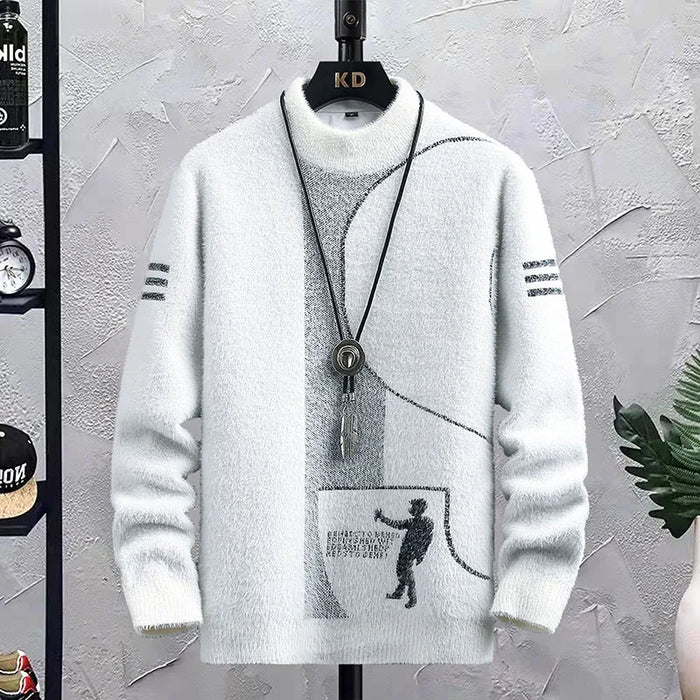 COZYKNIT | Warme Luxe Herentrui | Hoogwaardig Gebreid Wol | Comfort en Stijl in één