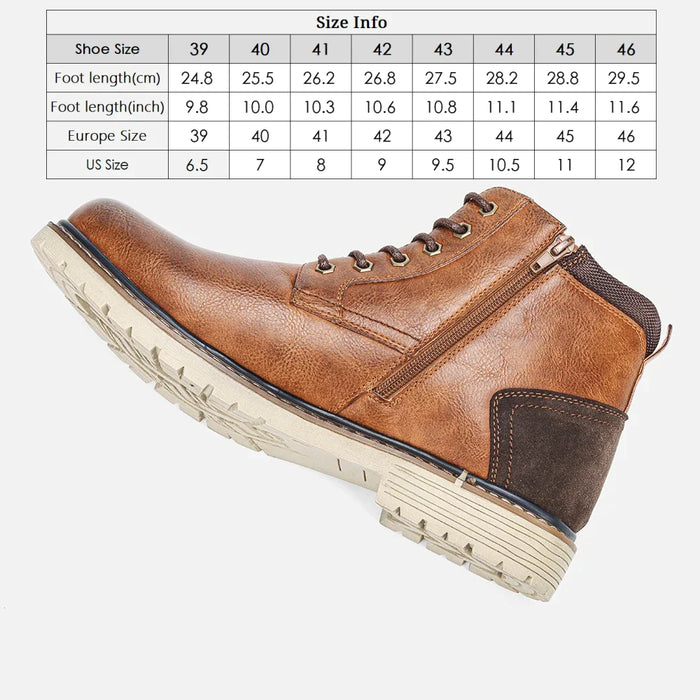 EVERETT | Comfortabele Winterlaarzen voor Mannen | Warm en Antislip