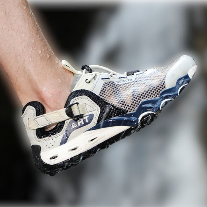 NOAH | Ademend Zomerschoenen Heren | Lichtgewicht Wandelen, Waterdicht, Buiten