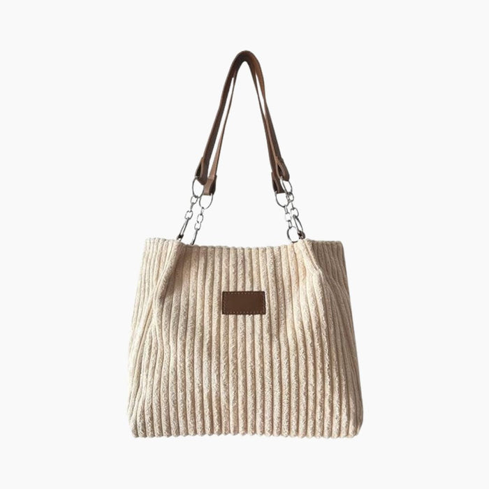 URBAN STYLE | Corduroy Citytas | Trendy Schoudertas voor Stadsavonturen