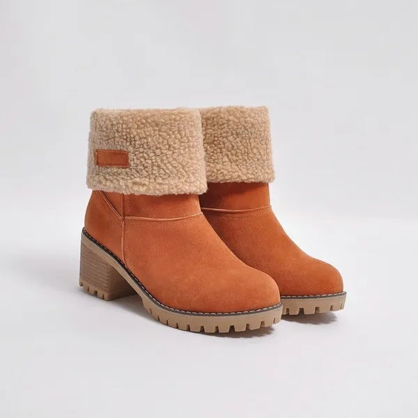 COSYCHIC | Stijlvolle Warmte met Schoenen OLIVIA | Trendy Gebreide Dames Laarzen
